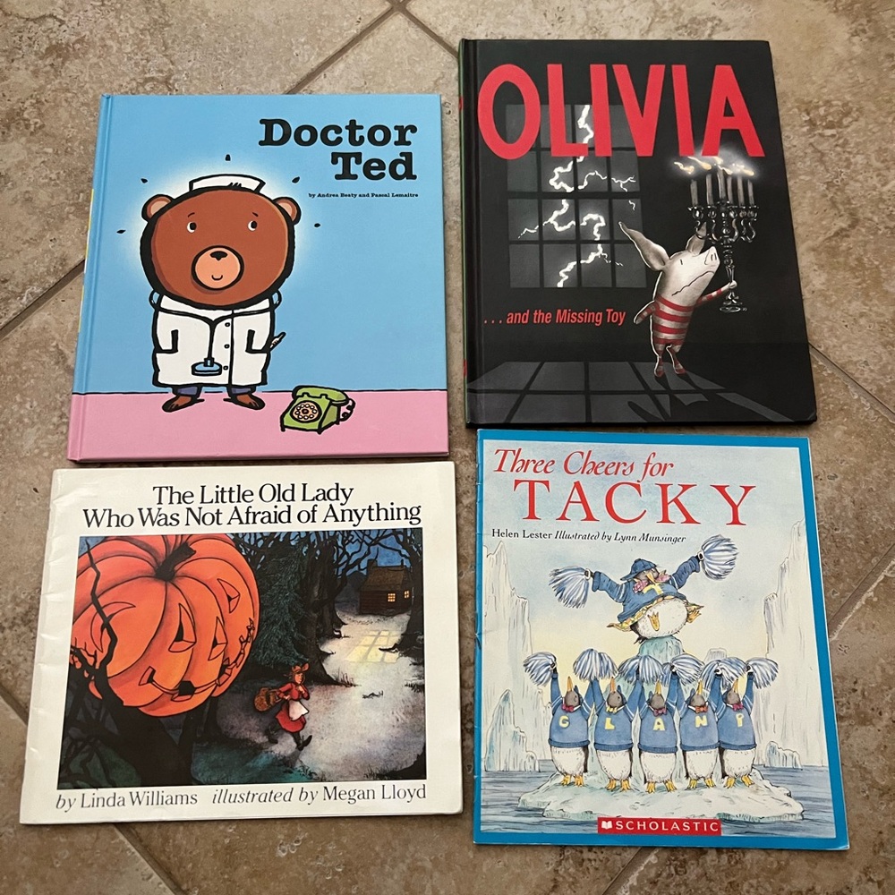 Children's Book Collection - Doctor Ted, Olivia, and More